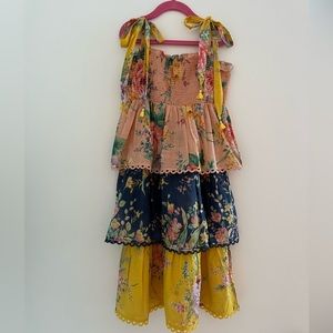 Zimmermann girls tiered dress